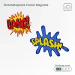 Pair of Comic Magnets